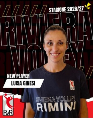 Lucia Ginesi � la nuova palleggiatrice del Riviera Volley Rimini