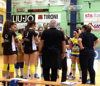 Centro Volley Reggiano-Liu Jo Tironi: 3-0 (30-28/25-16/25-23)