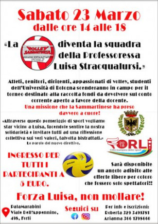 La Sammartinese scende in campo al fianco della Prof. Stracqualursi