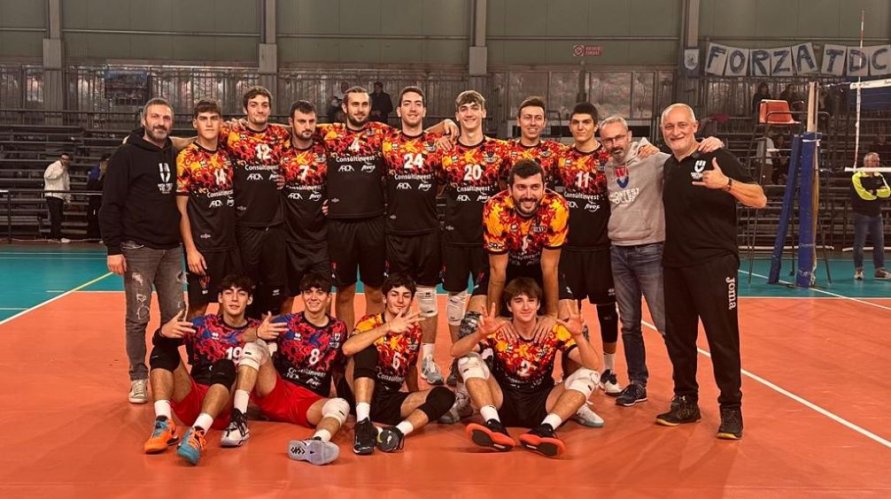 Serie C, domina la Montesi Volley Pesaro: Terra dei Castelli sconfitta in tre set