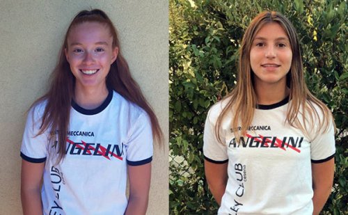 Volley Club Cesena: ecco le giovanissime Zuffi e Conficconi