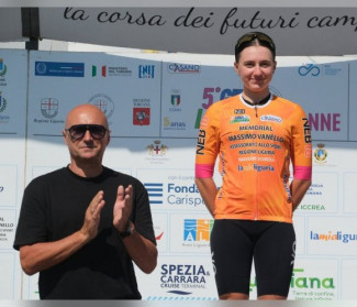Giulia Costa Staricco (Bft Burzoni VO2 Team Pink) seconda al Giro della...