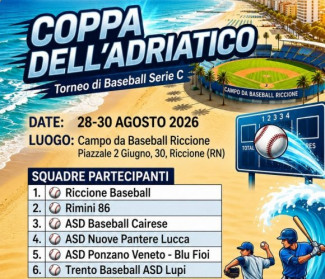 Al via la prima edizione Coppa dell'Adriatico