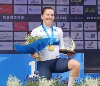 Agata Campana (Bft Burzoni VO2 Team Pink) regina d'Europa