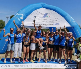 Atletica Santamonica Misano sul podio d'Italia alle Finali Nazionali CDS Master