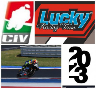 CIV Moto3. Impegno iridato per il Lucky Racing Team con il pilota Elia Bartolini.