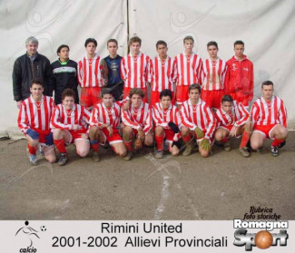 FOTO STORICHE - Allievi Rimini United 2001-2002