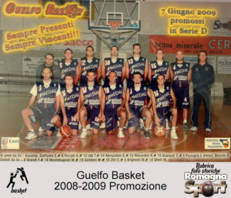 FOTO STORICHE - Guelfo Basket 2008-09