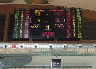 Serie C, Bartoli Mechanics Basket - UPR Montemarciano  73 - 70