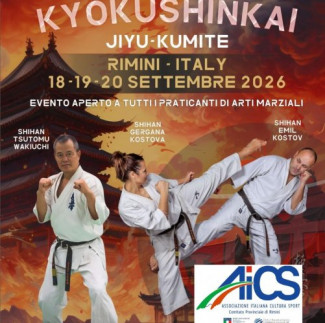 Rimini:al via il 5� Stage Internazionale Karate Kyokushinkai