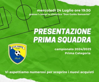 ASD Pianta - Presentazione Prima Squadra