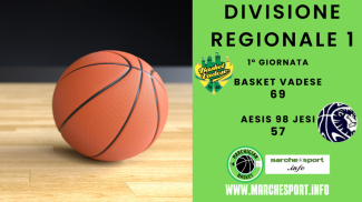 Divisione regionale 1, Basket Vadese - Aesis 98 Jesi  69 - 57