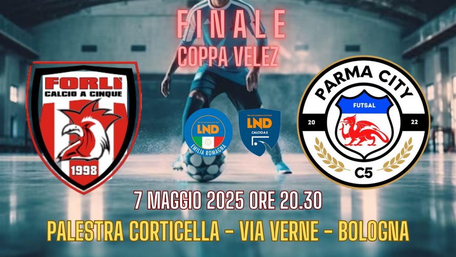 Futsal - Domani la Finale della Coppa Velez