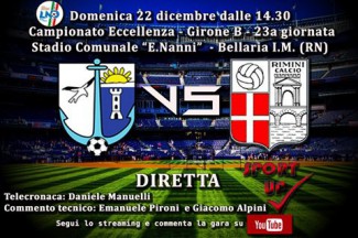 Diretta Steaming Bellaria vs Rimini